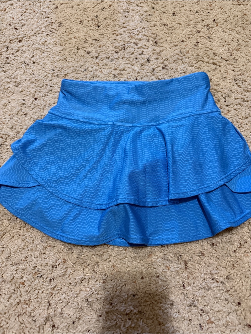 Athleta Bright Blue Tiered Girls' Skort